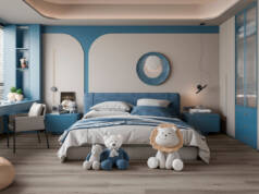 Vinilne podne obloge – moderno rešenje koje je postalo standard Vinilne podne obloge u enterijeru dečije sobe / foto: Alpod