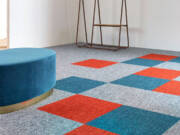 Pod kao temelj svakog enterijera BLOQ - Creative carpets tiles / foto: Modularni podovi
