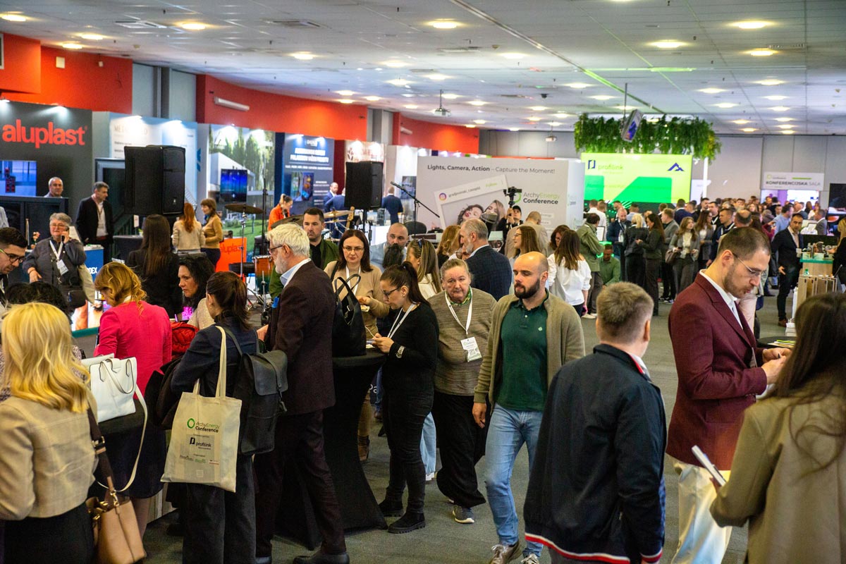 Posetioci u Izložbenom delu na ArchyEnergy 2025 / foto: ArchyEnergy