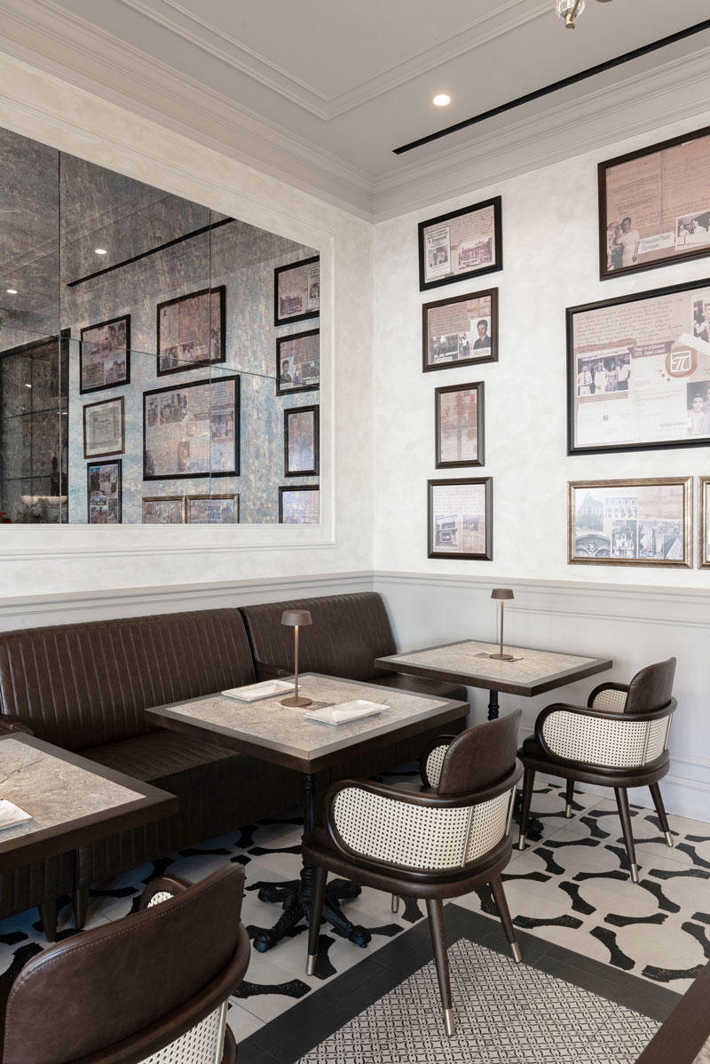 projekat: Rekonstrukcija poslastičarnice Pelivan, keramičke pločice / autor projekta: Eho Interior / foto: Alex Tselekidis