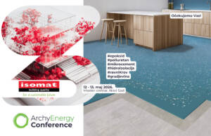 Građevinski materijali Isomat na ArchyEnergy 2026 Građevinski materijali Isomat na ArchyEnergy 2026