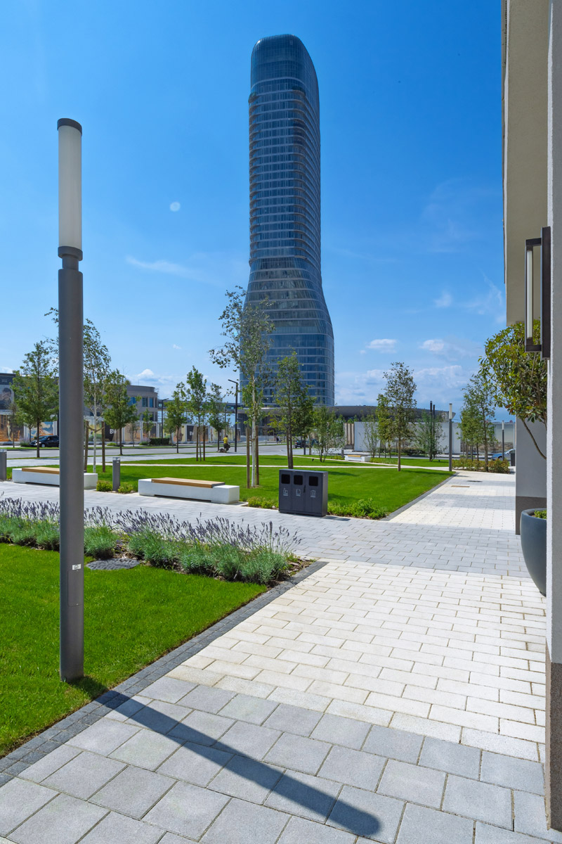 Parterno uređenje – Beograd na vodi / foto: Arhibet