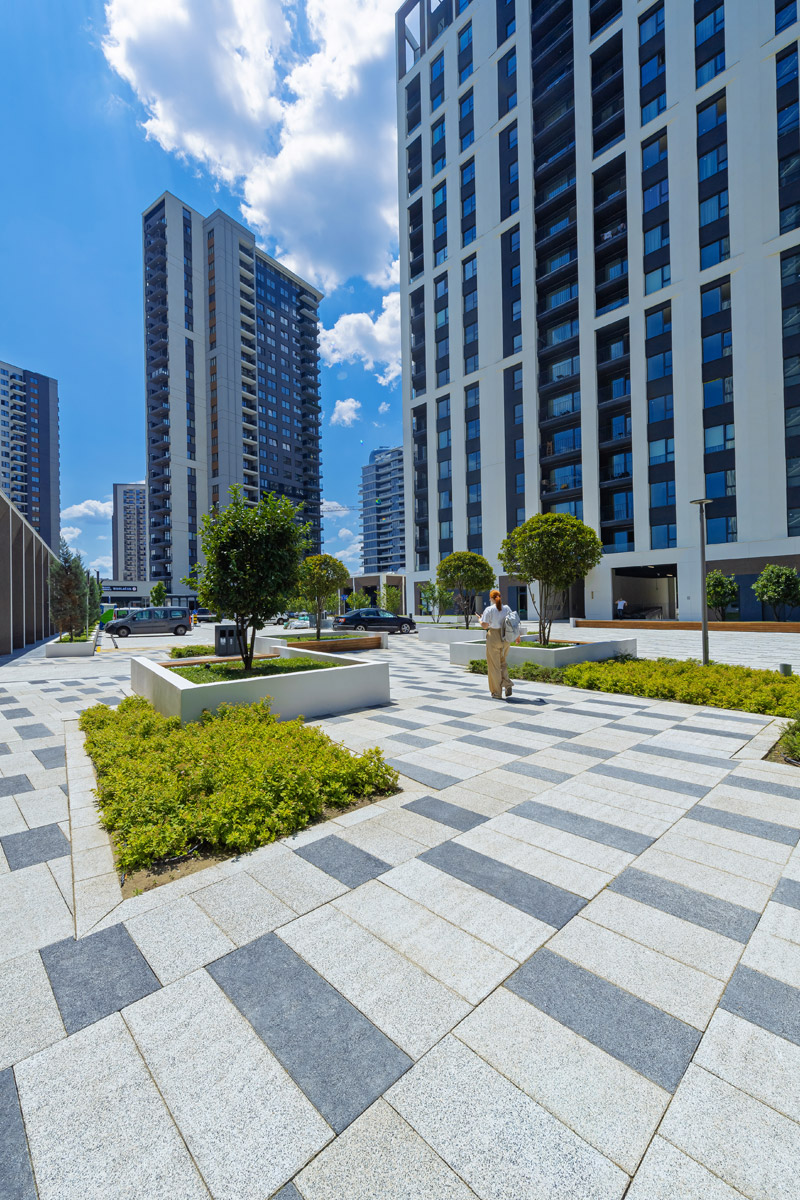 Parterno uređenje – Beograd na vodi / foto: Arhibet