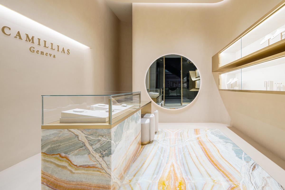 projekat: Draguljarnica Camillias Geneva / autor projekta: Studio Miloš Milivojević / foto: Miloš Martinović