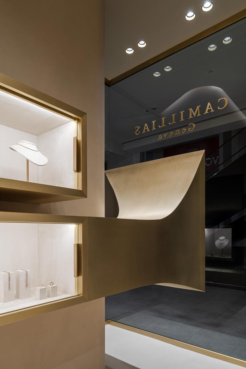 projekat: Draguljarnica Camillias Geneva / autor projekta: Studio Miloš Milivojević / foto: Miloš Martinović