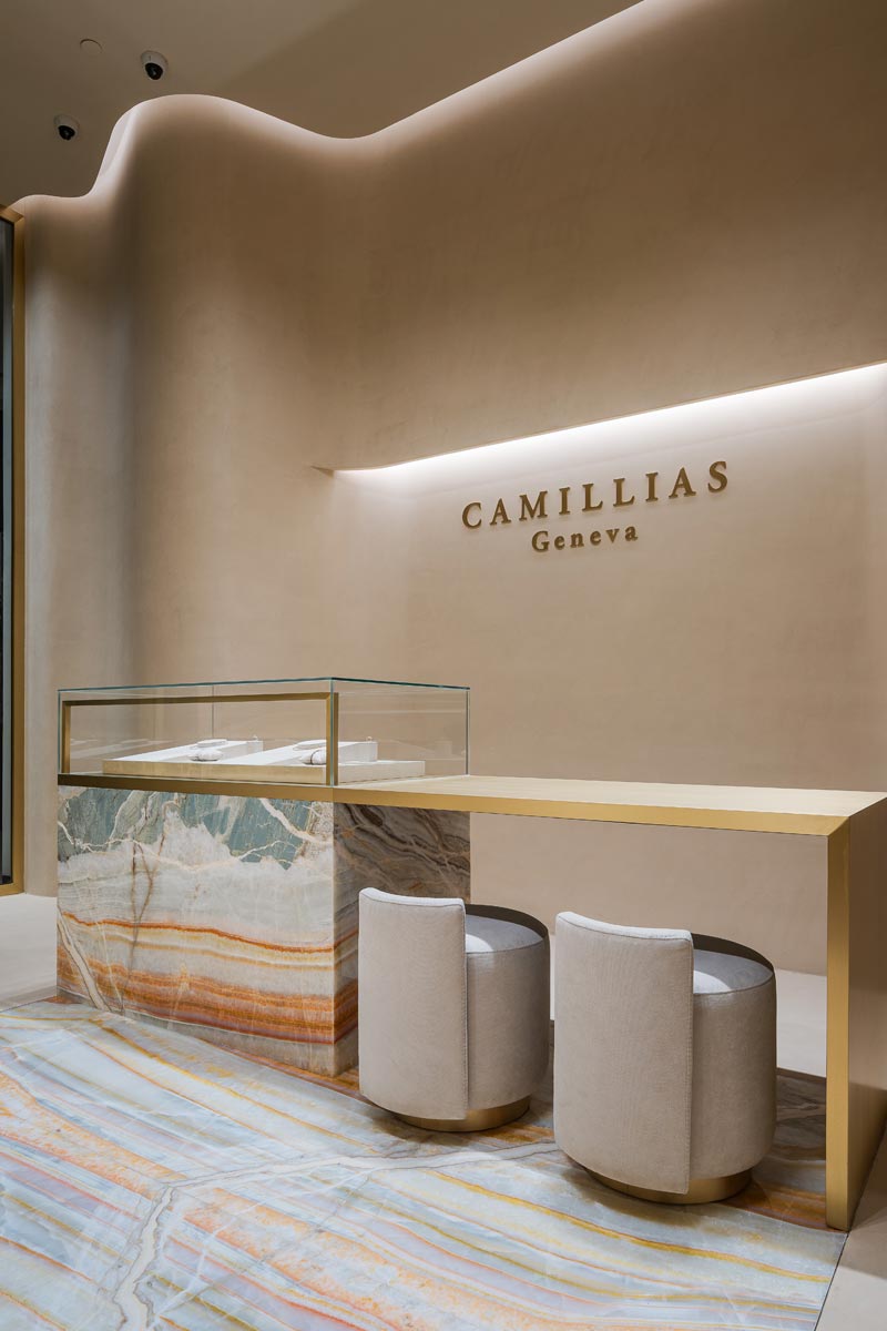projekat: Draguljarnica Camillias Geneva / autor projekta: Studio Miloš Milivojević / foto: Miloš Martinović