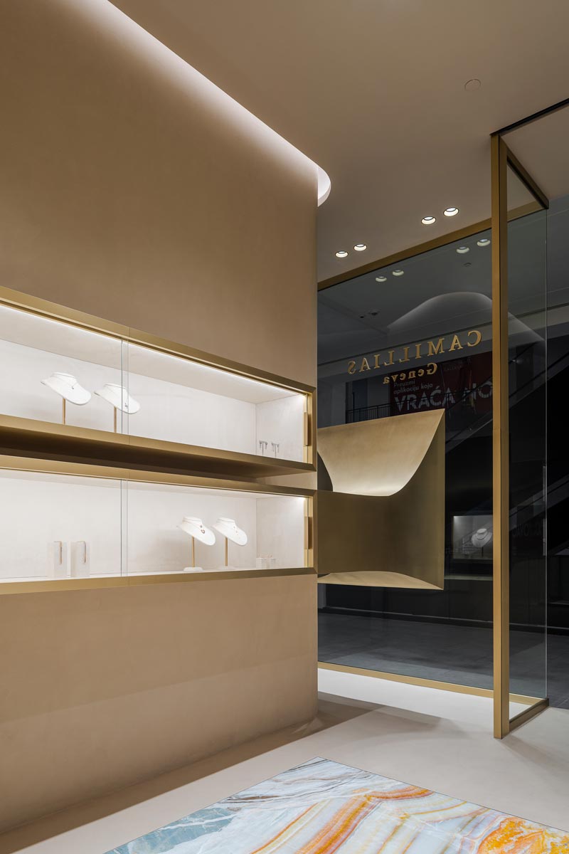 projekat: Draguljarnica Camillias Geneva, / autor projekta: Studio Miloš Milivojević / foto: Miloš Martinović