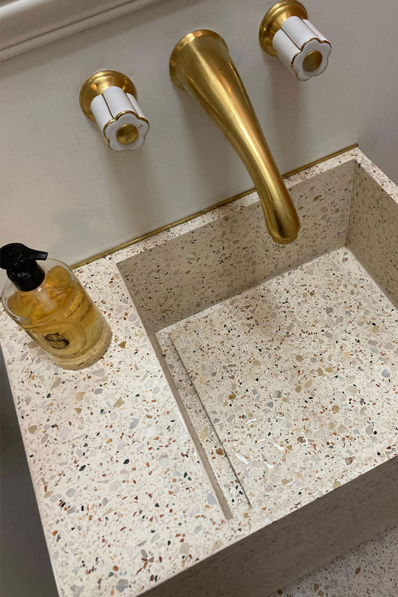 Umivaonik u kupatilu / foto: Vujnović enterijeri