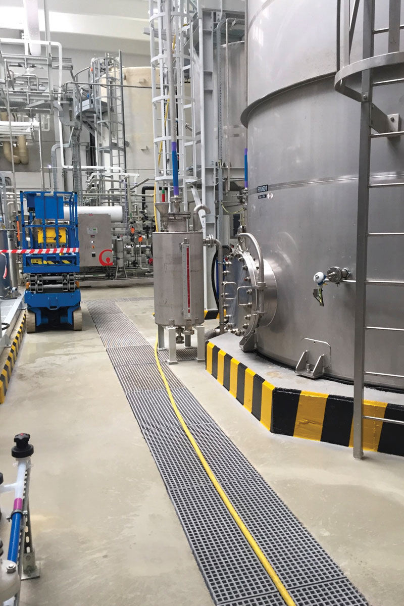 Podovi projektovani za najzahtevnije industrijske uslove / foto: Mapei Arhiva