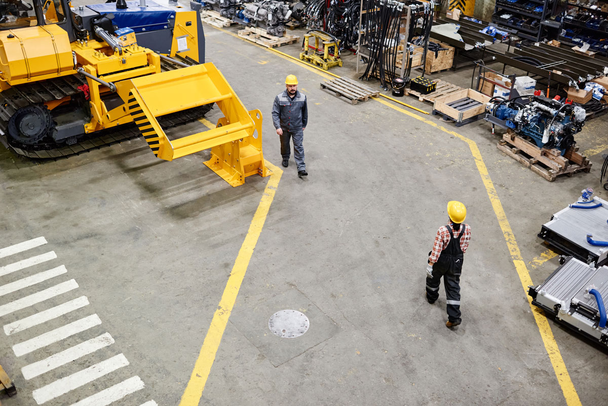 Protivklizni podovi u industrijskom postrojenju