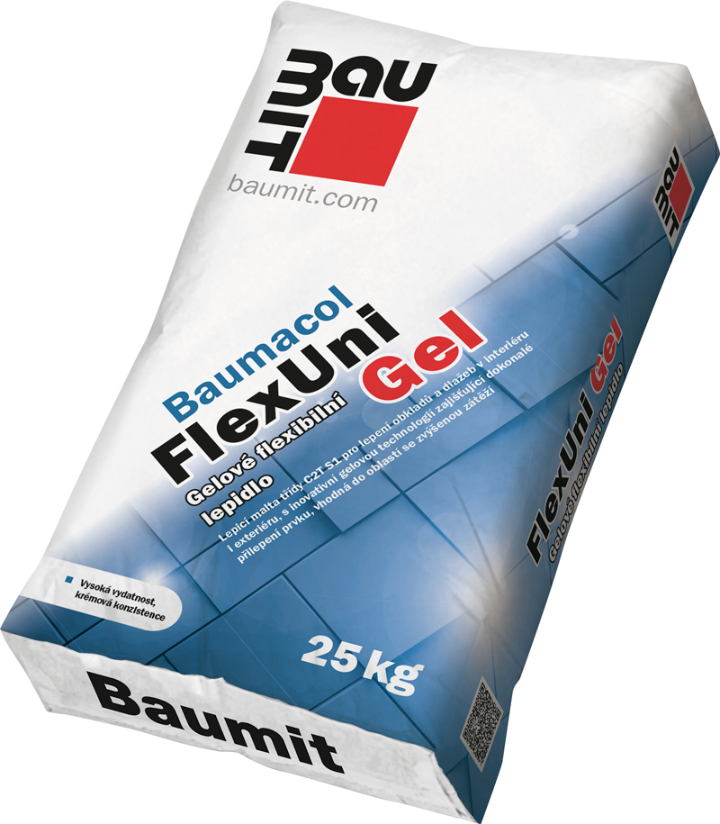 Baumit FlexUni Gel lepak / foto: Baumit
