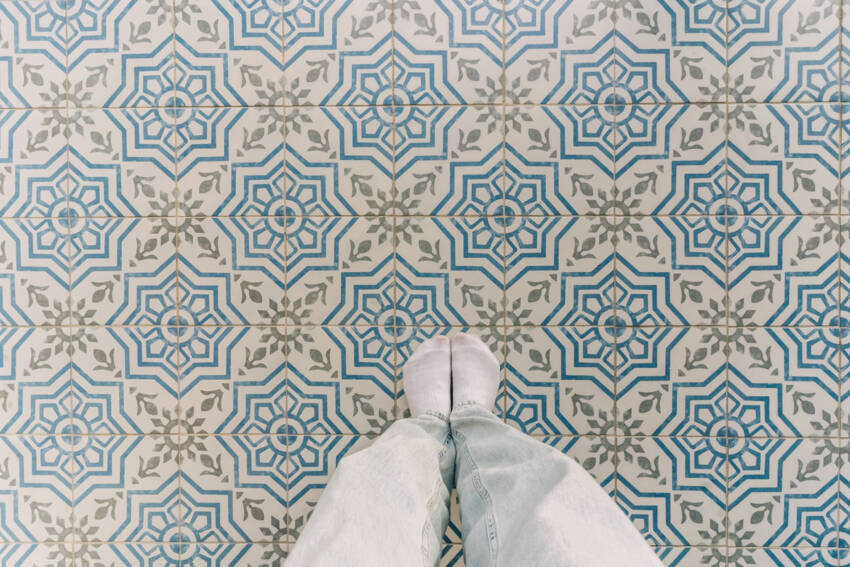 Povratak linoleuma, linoleum sa dezenom